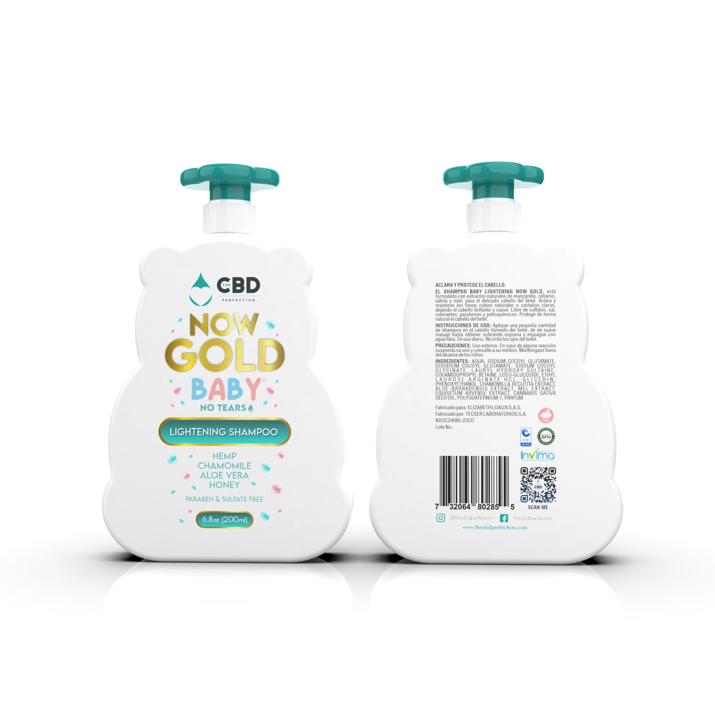 Shampoo Bebé, Cabello Claro